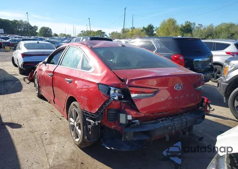 2018 Hyundai Sonata Sel z USA, uszkodzony, nr VIN 5NPE34AF9JH661716